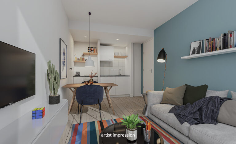 Schermerslaan 2 kamer aanzicht keuken